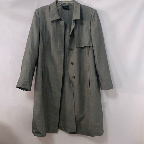 AKRIS TUNIC COLLARED‎ JACKET/ COAT SIZE 12 - Picture 1 of 8